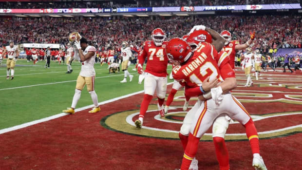 Jets - Mecole Hardman Travis Kelce